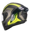 Casco Integral 330G RIOT SPORT / Negro Amarillo Fluo Opaco