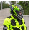 Casco Integral 330R RIOT RIPPER / Negro Verde Amarillo Fluo
