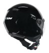 Casco Jet 167 FLO (PANTALLA PERFILADA) / Negro Lucido