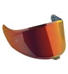 Pantalla Iridiscente rojo para casco 333 ONYX