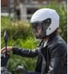 Casco jet 136A  RNA  MONO / Blanco