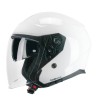 Casco jet 136A  RNA  MONO / Blanco
