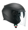 Casco jet 136A  RNA  MONO / Negro Opaco