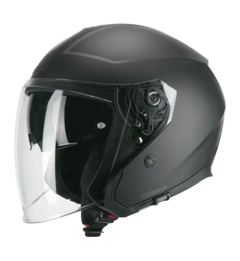 Casco jet 136A  RNA  MONO / Negro Opaco