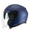 Casco jet 136A  RNA  MONO / Azul Satinado