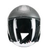 Casco jet 136A  RNA MONO / Antracite Satinado