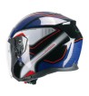 Casco jet 136G  RNA  SPORT / Negro Rojo Azul