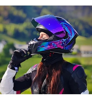 Casco Integral 311S  BLAST JELLY / Negro Violeta