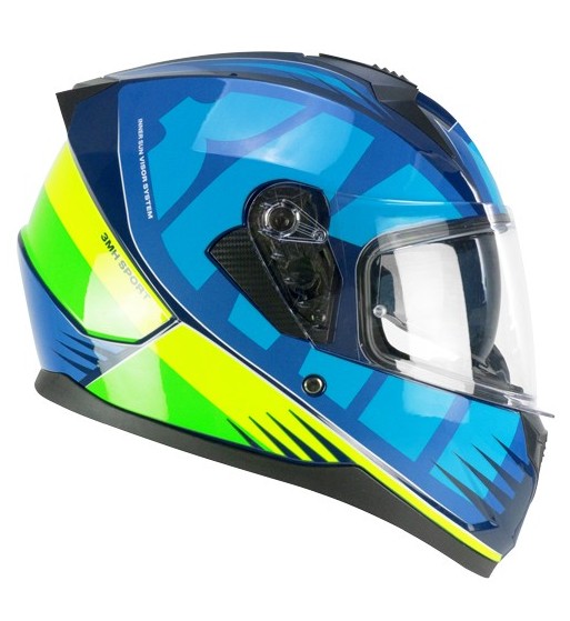 3MHG SPEEDER SPORT / Azul Amarillo Fluo