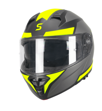 5THA FALCON SPORT / Negro Amarillo Fluo Opaco