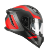 Casco Integral 311R  BLAST RACE / Negro Rojo Opaco