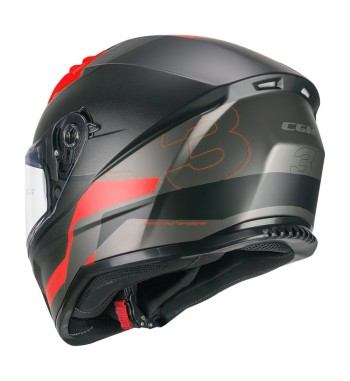333 ONYX SPORT  /  Negro Rojo Opaco