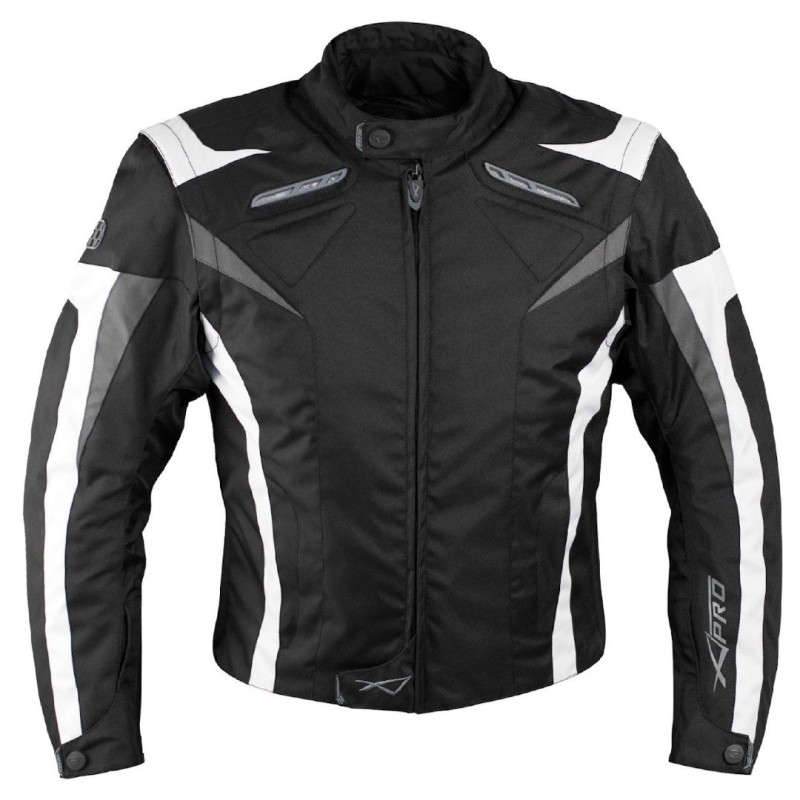 Chaqueta cordura ACE  /  Negro Blanco