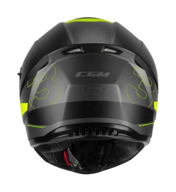 333 ONYX SPORT  /  Negro Amarillo Fluo Opaco