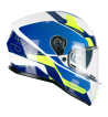 Casco Integral 333 ONYX SPORT  /  Azul Amarillo Fluo