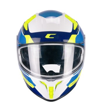 Casco Integral 333 ONYX SPORT  /  Azul Amarillo Fluo