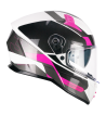 Casco Integral 333 ONYX SPORT  /  Gris Rosa Fluo