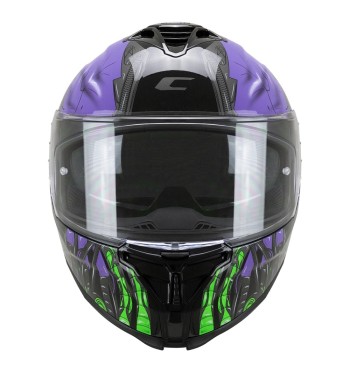 363 SHOT VILLAIN / Negro Violeta Verde Fluo