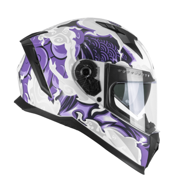 Casco Integral 311 BLAST CLOUD / Blanco Violeta Opaco