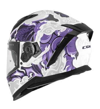 Casco Integral 311 BLAST CLOUD / Blanco Violeta Opaco