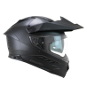 Casco Integral Enduro 366 DUAL MONO / Negro Opaco