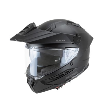 Casco Integral Enduro 366 DUAL MONO / Negro Opaco