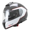 Casco Modular 560C MAD PRO SPORT / Carbón Blanco Rojo
