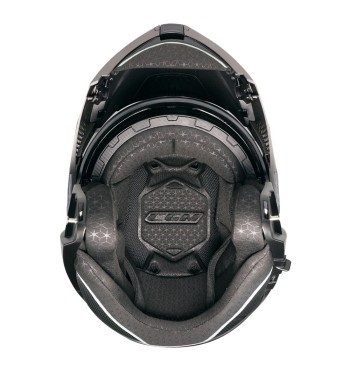 Casco Modular 560C MAD PRO SPORT / Carbón Blanco Rojo