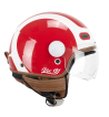 Casco jet 191 PIX SPRINT  /Rojo Blanco