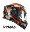 Casco Integral 311M  BLAST MAYA / Negro Azul Naranja