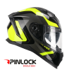 Casco Integral 311R  BLAST RACE / Negro Amarillo Fluo