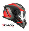 Casco Integral 311R  BLAST RACE / Negro Rojo Opaco