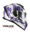 Casco Integral 311 BLAST CLOUD / Blanco Violeta Opaco