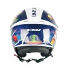 Casco jet 261S MINI DREAMS   / Azul Blanco