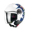 Casco jet 261S MINI DREAMS   / Azul Blanco