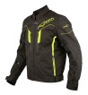Chaqueta cordura BOOSTER Nero / Fluo