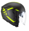 Casco jet 126 IPE CITY / Amarillo Fluo Opaco