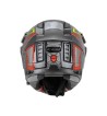 Casco Integral Enduro 366 DUAL TECH  / Negro Rojo Amarillo Fluo