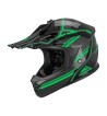 Casco jet 267 DIRT-X FURY / Negro Gris Verde