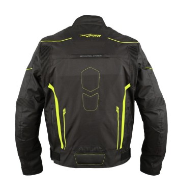 Chaqueta cordura BOOSTER Nero / Fluo