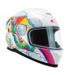 265 MICRO DREAMS / Blanco Fucsia Celeste