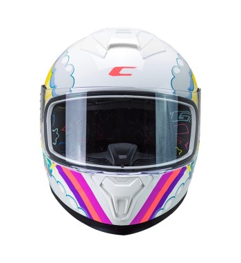 265 MICRO DREAMS / Blanco Fucsia Celeste