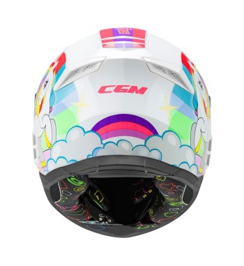 265 MICRO DREAMS / Blanco Fucsia Celeste