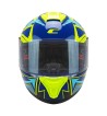 265 MICRO DREAMS / Azul Amarillo Fluo Opaco