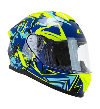 265 MICRO DREAMS / Azul Amarillo Fluo Opaco