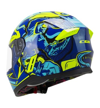 265 MICRO DREAMS / Azul Amarillo Fluo Opaco