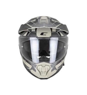 Casco Integral Enduro 366 DUAL DIRT  / Negro Beige Opaco