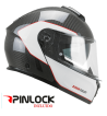 Casco Modular Carbón 560C MAD PRO SPORT / Carbón Blanco Rojo
