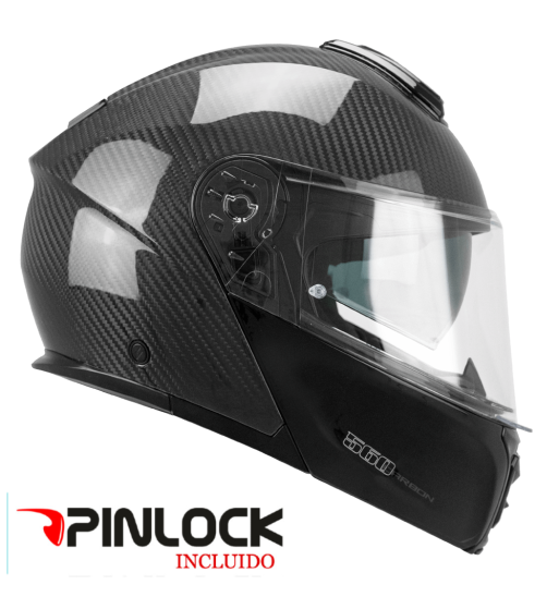 Casco Modular Carbón 560C MAD PRO / Negro Carbón