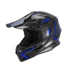 Casco Integral MUD-X FURY  / Negro Gris Azul